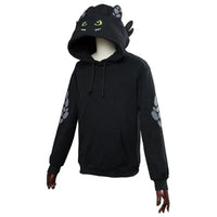 Adult Kids How to Train Your Dragon Toothless Cosplay Hoodie Sweatshirt Casual All-match Pullover Jackets Coat Hooded Tops Lusy Store