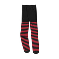 Pudcoco Halloween Striped Tights Leggings Cosplay Costume Christmas Stockings for Girls Halloween Party Favors C One Size