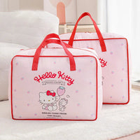 Hello Kitty Quilt Storage Bag Large Capacity Sanrio Kuromi Children's Cartoon Kindergarten Handheld Quilt Bags Moving Bags Lusy Store