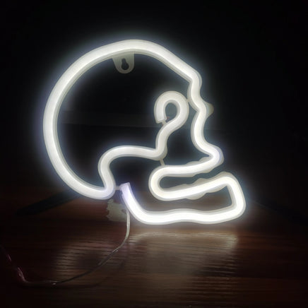 Halloween Bat Spirit LED Neon Wall Decor for Party Gift - Terrifying Atmosphere - USB or Battery Powered Skull white 0-5W