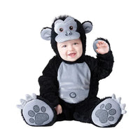 2024 New Arrival High Quality Baby Boys Girls Halloween Dinosaur Costume Romper Kids Clothing Set Toddler Co-splay Triceratops Silver