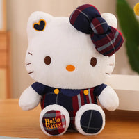 Hello Kitty Plush Anime Kuromi Stuffed Xmas Gifts For Girls Kawaii My Melody Plush Dolls kt xueyuan 20cm 8inch
