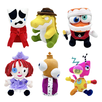 Digital Circus Gummigoo Plush Toy Gangle Zooble Caine Jax Ponmi Pomny Clown Hare Jackson