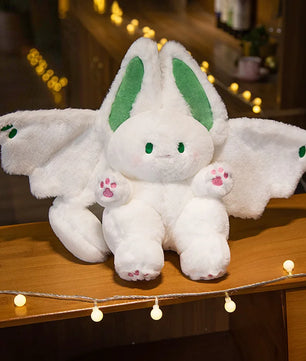 Lusy Store LLC Bat Rabbit Plush Toys Flying Rabbit Plush Stuffed Animals Doll Home Decor Plush