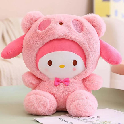25cm Anime Sanrio Plush Doll Toys Kawaii Hello Kitty Kuromi My Melody Cinnamoroll Cartoon Cute Plush Stuffed Toy Kids Gifts My melody C