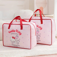 Hello Kitty Quilt Storage Bag Large Capacity Sanrio Kuromi Children's Cartoon Kindergarten Handheld Quilt Bags Moving Bags Lusy Store