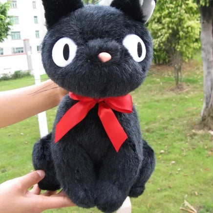Black Cat Backpack Plush Jiji Plush Soft Stuffed Animal Cute Decor Toy Gifts
