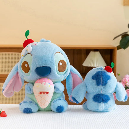 Lusy Store LLC Ice Cream Stitch Soft Cute Plush Toy Doll Grab Machine Soothing Plushies Stuffed Pillow Gifts Plush