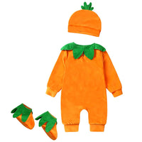 Baby Halloween Romper Set for Infant Toddler Pumpkin Festival Costume Boy Girl Fancy Clothes Hallowmas Jumpsuit Photography Prop