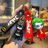 Marvel Batman Joker Keychain Cute Halloween Jewelry Gifts