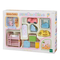 Sylvanian Families Anime Girl Figures Baby Series Figure Furniture Set Pvc Statue Model Doll Collection 3