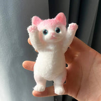 Squishy Cute Flocking Cat Stress Relief Toy, Extra Large Sensory Fidget Toys for Kids Adults Anxiety Relaxation, Squeeze Gift Lusy Store