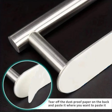 1/2pcs Stainless Steel Cap Hook For Wall, Minimalist No Drilling Hat Organizer, Household Storage Organizer Lusy Store