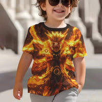 3D Print Anime N-N-Narutos Baby Clothing 5 to 14 Years Male Outdoor Clothes for Children Boy Girl Child T-Shirt Top Shirts Lusy Store