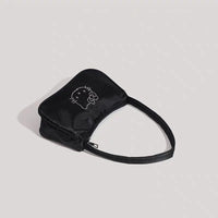Kawaii Hello Kitty Diamond Tote Sanrio KT Handbags Dumpling Handbags Fashion Shoulder Armpit Bags Women's Satchel Backbags Gifts