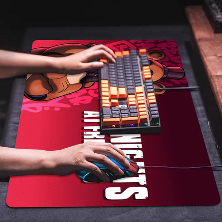 Game F-Five N-Nights At F-Freddys Boy Pad Large Mouse Pad PC Computer Mat Size For CSGO Game Player Desktop PC Computer Laptop