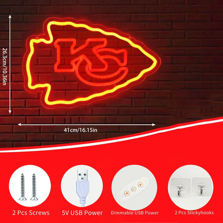Lusy Store LLC Neon Sign for Man or Garage Decor Creative LED Light Sign for Home Neon Sign