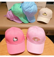Hello Kitty Kuromi Snapback Cap Cinnamoroll Cotton Baseball Cap For Child Hip Hop