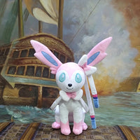 Lusy Store LLC Vaporeon Pokemon Sylveon Large Plush Toys Nime Doll Cute Ornament Stuffed Pillow Pokemon Gift Plush