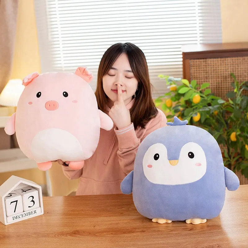 Lusy Store LLC 40cm Cuddly Squishy Penguin Kawaii Zoo Animal Plush Pillow Soft Gift Plush