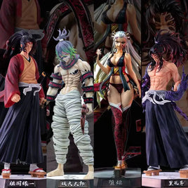 Lusy Store LLC 30cm Demon Slayer Figures Hantengu Anime Figure Himejima Gyoumei Figurine Kimetsu No Yaiba Tomiokagiyuu Action Figure