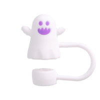 1-19pcs Cartoon 3D Halloween Series Stanley Straw Covers Reusable 10mm Straw Topper Compatible With Dust-Proof Straw Tips Lid 1pcs-19 CHINA