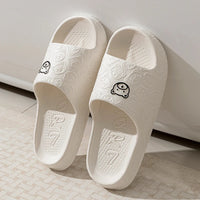 Cute Bear Women Slippers Summer Indoor Soft Cartoon Sandals Bathroom Anti-slip Outdoor Comfy Men Leisure Shoes Couple Lusy Store