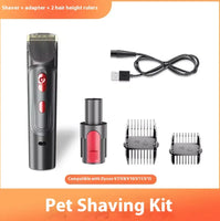 Full Series Pet Shaver Comb Suit with Hair Suction Head for Dogs and Cats Suit 4