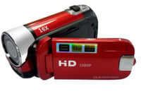 HD Digital Camcorder with 16X Zoom Red