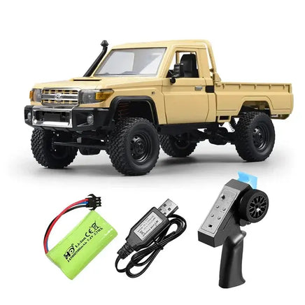 Remote Control Off-Road Pickup Yellow 1B