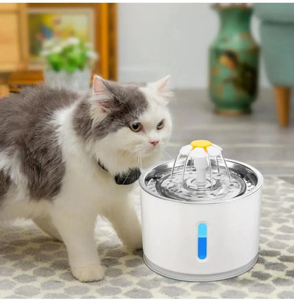 Lusy Store LLC USB Powered Cat Water Fountain Pets