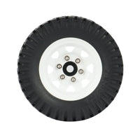 Lusy Store LLC 1.55 Metal Beadlock Wheel Rim Tire Set for 1/10 RC Crawler Car Toys