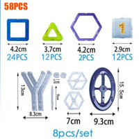 Lusy Store LLC Mini Magnet Toys Building Blocks Toys