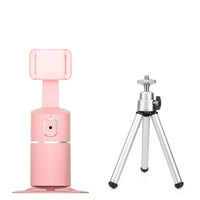 Auto Face Tracking Gimbal Stabilizer Pink With Silver