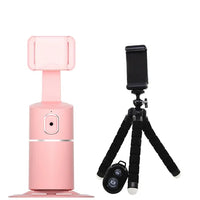 Auto Face Tracking Gimbal Stabilizer Pink With Black