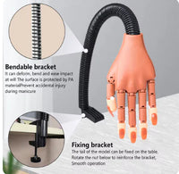 Manicure practice hand activity prosthetic hand Default Title