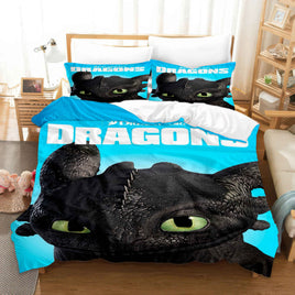 How to Train Your Dragon Bedding - Toothless Adventure Bed Set Style-1