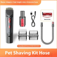 Full Series Pet Shaver Comb Suit with Hair Suction Head for Dogs and Cats Suit 3
