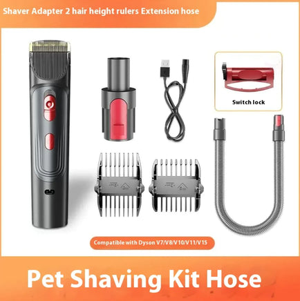 Full Series Pet Shaver Comb Suit with Hair Suction Head for Dogs and Cats Suit 3