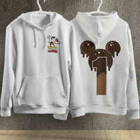 Mickey Mouse Hoodie Vintage White Khaki Hoodie Long Sleeve Hooded Pullover Personality Streetwear White 2