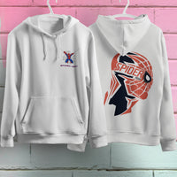 Spider Man Hoodie Casual Clothes Black White Khaki Hoodie Long Sleeve Hooded Pullover Personality Streetwear White 1