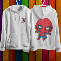 Spider Man Hoodie Casual Clothes Black White Khaki Hoodie Long Sleeve Hooded Pullover Personality Streetwear White 4