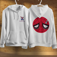 Spider Man Hoodie Casual Clothes Black White Khaki Hoodie Long Sleeve Hooded Pullover Personality Streetwear White 4