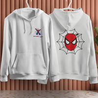 Spider Man Hoodie Casual Clothes Black White Khaki Hoodie Long Sleeve Hooded Pullover Personality Streetwear White 2