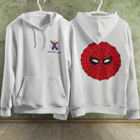 Spider Man Hoodie Casual Clothes Black White Khaki Hoodie Long Sleeve Hooded Pullover Personality Streetwear White 3