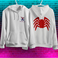 Spider Man Hoodie Casual Clothes Black White Khaki Hoodie Long Sleeve Hooded Pullover Personality Streetwear White 4