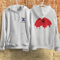 Spider Man Hoodie Casual Clothes Black White Khaki Hoodie Long Sleeve Hooded Pullover Personality Streetwear White 5