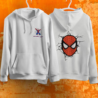 Spider Man Hoodie Casual Clothes Black White Khaki Hoodie Long Sleeve Hooded Pullover Personality Streetwear White 4