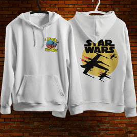 Star Wars Hoodie Vintage White Khaki Hoodie For Mens Womens Hooded Pullover Personality Streetwear White 1