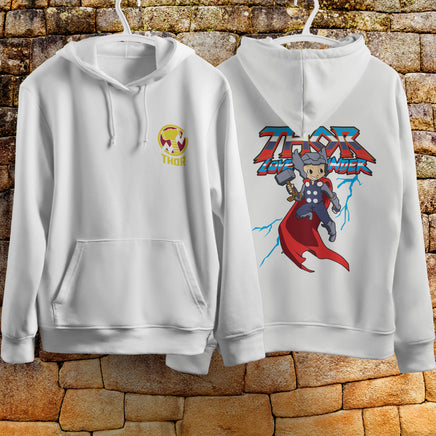 Lusy Store Thor Hoodie Casual Clothes Black White Khaki Hoodie Long Sleeve Hooded Pullover Personality Streetwear Hoodies &amp; Sweatshirts